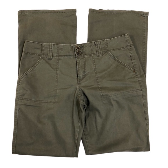 Sanctuary Pants - Live Life by Sanctuary Women’s Green Khaki Pants Front Back Pockets Size 12